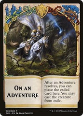 On An Adventure // Spirit Double-sided Token (Challenger 2020) [Unique and Miscellaneous Promos] | Galactic Gamez