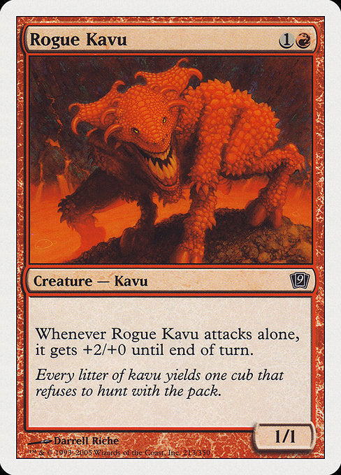 Rogue Kavu [Ninth Edition] | Galactic Gamez