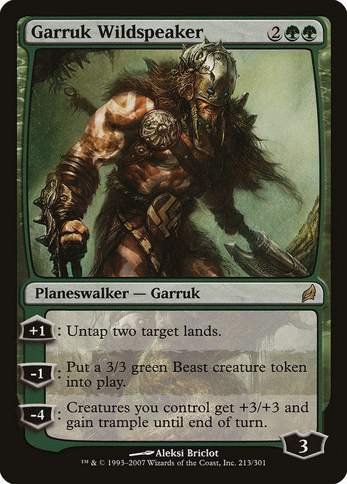 Garruk Wildspeaker [Lorwyn] | Galactic Gamez