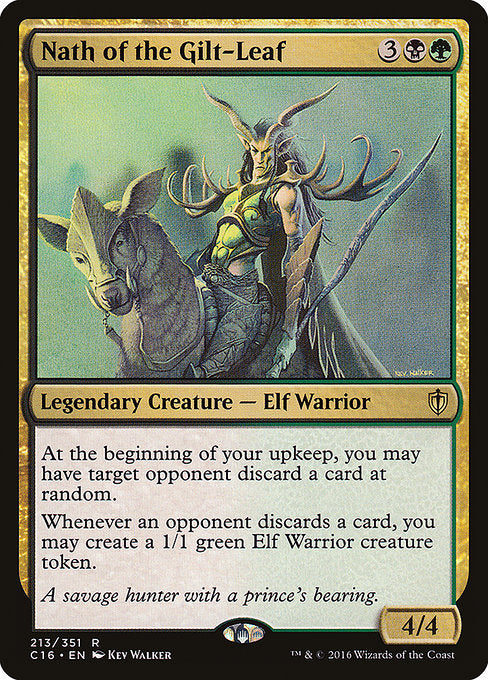 Nath of the Gilt-Leaf [Commander 2016] | Galactic Gamez