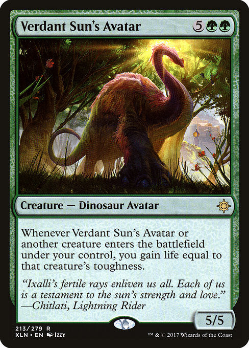 Verdant Sun's Avatar [Ixalan] | Galactic Gamez