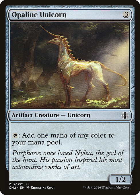 Opaline Unicorn [Conspiracy: Take the Crown] | Galactic Gamez
