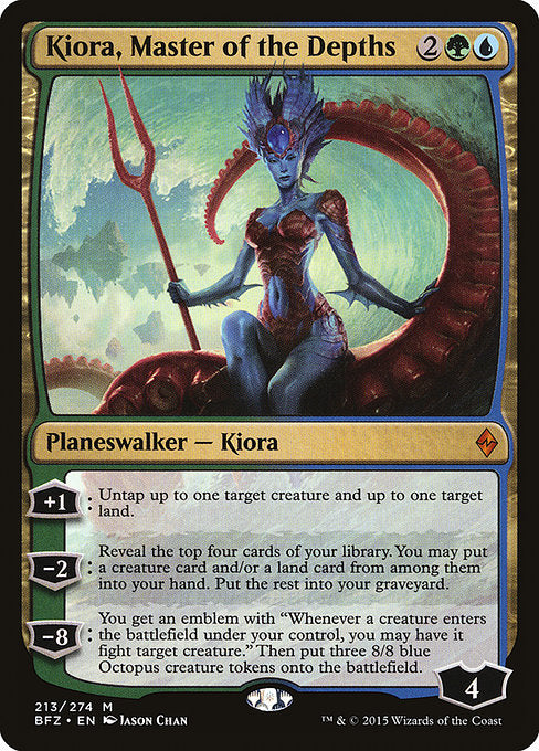 Kiora, Master of the Depths [Battle for Zendikar] | Galactic Gamez