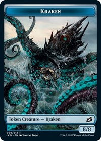 Kraken // Elemental (010) Double-sided Token [Commander 2020] | Galactic Gamez
