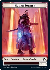 Human Soldier (005) // Zombie Double-sided Token [Commander 2020] | Galactic Gamez