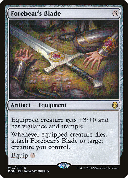 Forebear's Blade [Dominaria] | Galactic Gamez