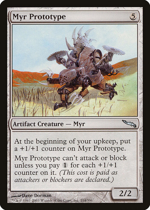 Myr Prototype [Mirrodin] | Galactic Gamez