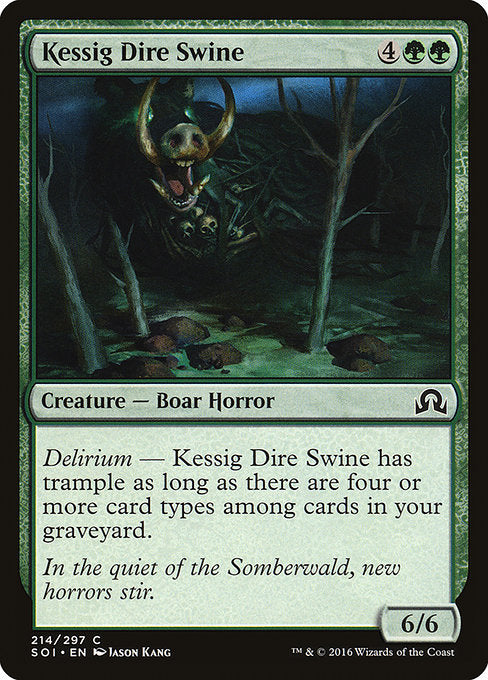 Kessig Dire Swine [Shadows over Innistrad] | Galactic Gamez