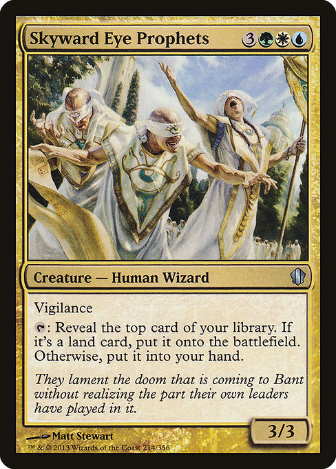 Skyward Eye Prophets [Commander 2013] | Galactic Gamez