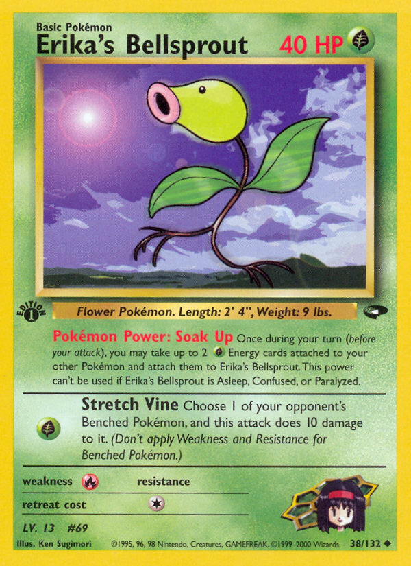 Erika's Bellsprout (38/132) [Gym Challenge 1st Edition] | Galactic Gamez
