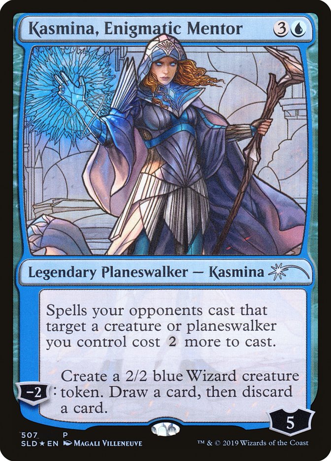 Kasmina, Enigmatic Mentor (Stained Glass) [Secret Lair Drop Promos] | Galactic Gamez