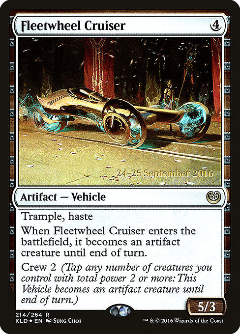 Fleetwheel Cruiser [Kaladesh Promos] | Galactic Gamez