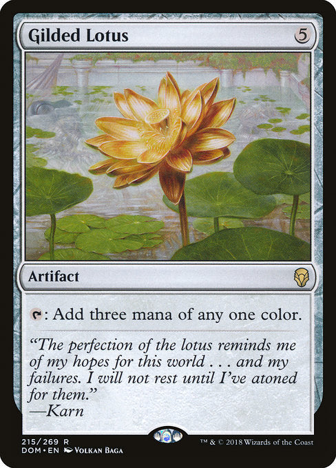 Gilded Lotus [Dominaria] | Galactic Gamez