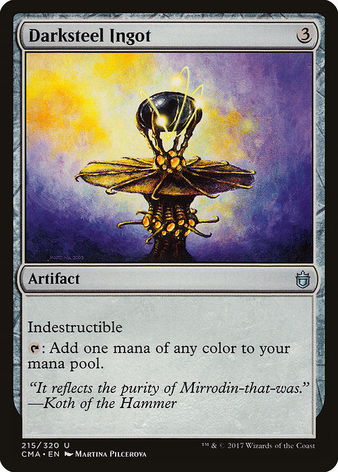 Darksteel Ingot [Commander Anthology] | Galactic Gamez