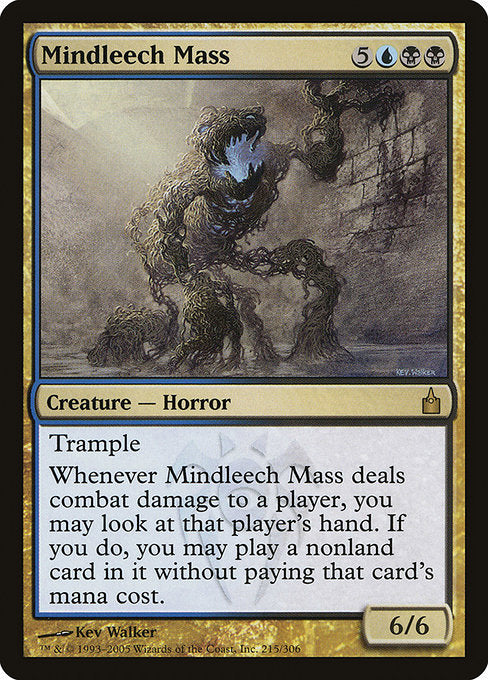 Mindleech Mass [Ravnica: City of Guilds] | Galactic Gamez