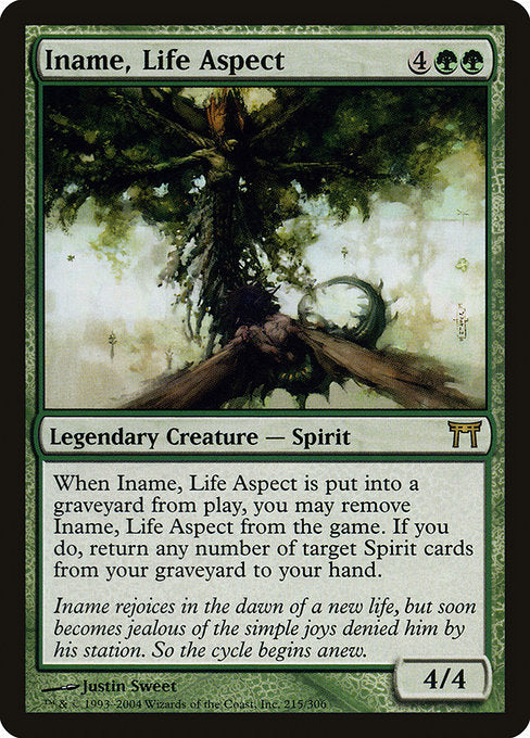 Iname, Life Aspect [Champions of Kamigawa] | Galactic Gamez