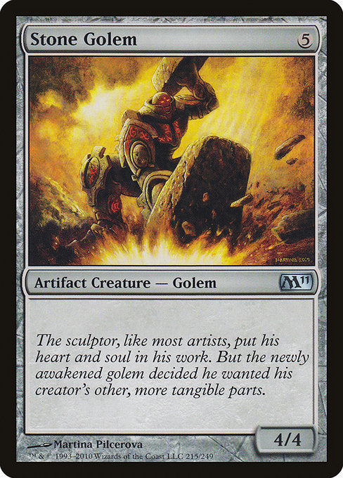 Stone Golem [Magic 2011] | Galactic Gamez