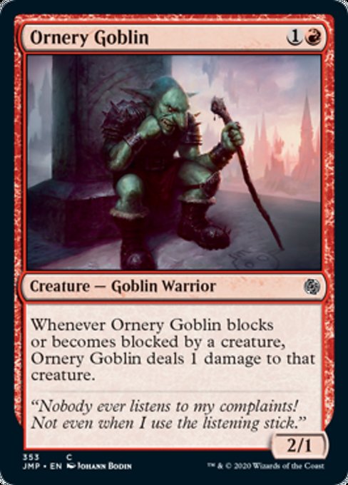 Ornery Goblin [Jumpstart] | Galactic Gamez