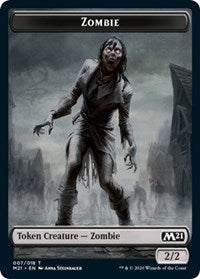 Zombie Token [Core Set 2021] | Galactic Gamez