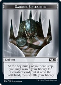 Emblem - Garruk, Unleashed [Core Set 2021] | Galactic Gamez