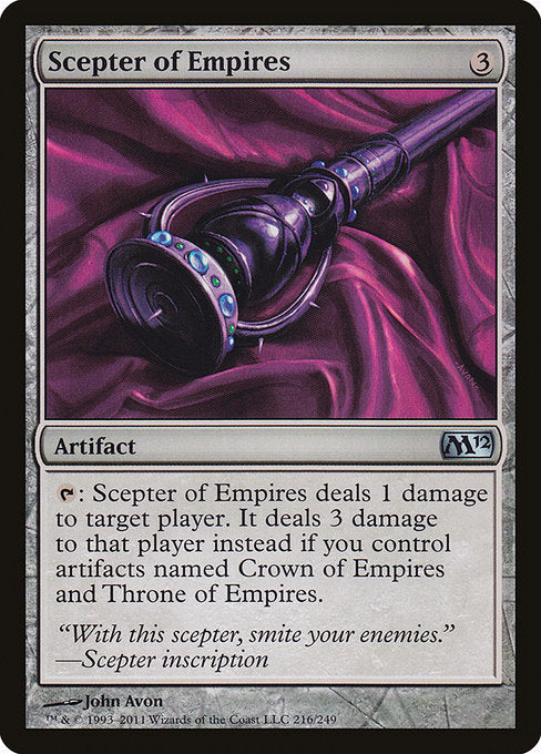 Scepter of Empires [Magic 2012] | Galactic Gamez