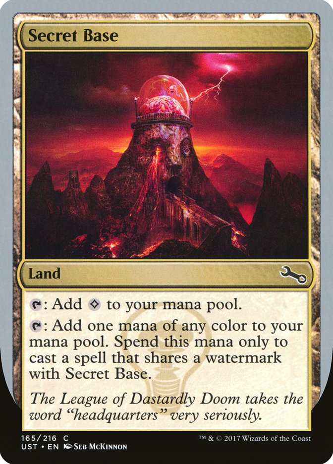 Secret Base (Artist: Seb McKinnon) [Unstable] | Galactic Gamez