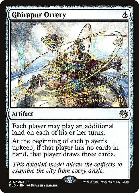 Ghirapur Orrery [Kaladesh Promos] | Galactic Gamez