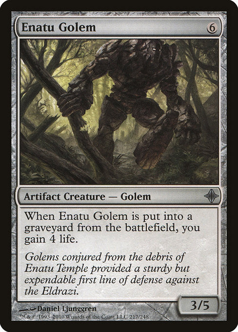 Enatu Golem [Rise of the Eldrazi] | Galactic Gamez