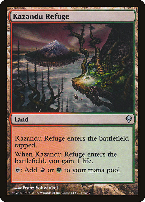 Kazandu Refuge [Zendikar] | Galactic Gamez