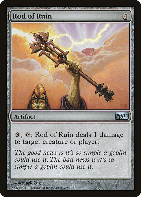 Rod of Ruin [Magic 2014] | Galactic Gamez