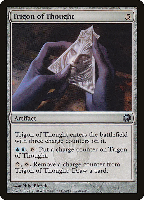 Trigon of Thought [Scars of Mirrodin] | Galactic Gamez