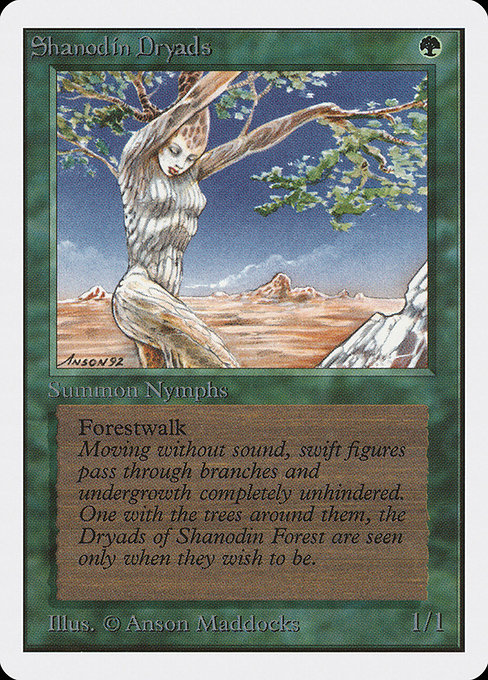 Shanodin Dryads [Unlimited Edition] | Galactic Gamez