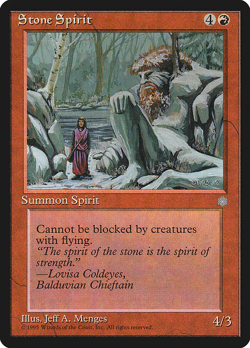 Stone Spirit [Ice Age] | Galactic Gamez