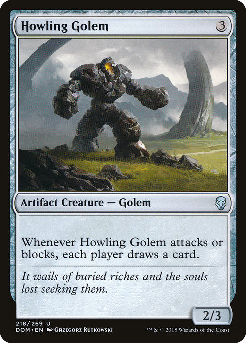 Howling Golem [Dominaria] | Galactic Gamez