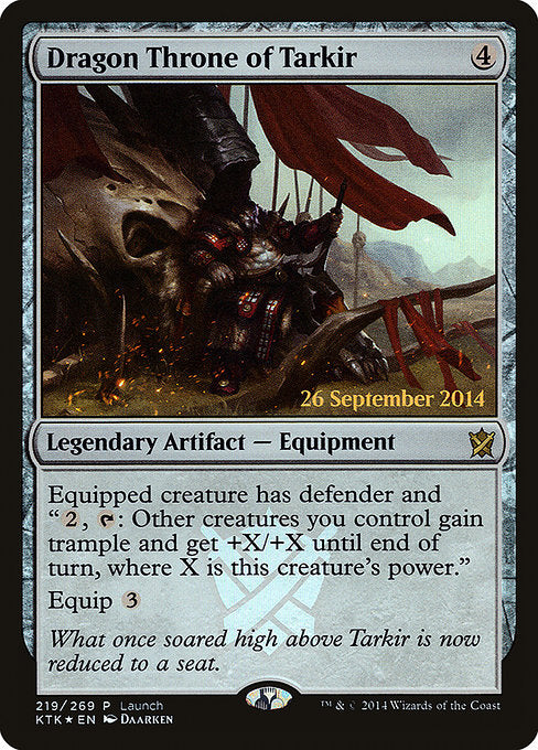 Dragon Throne of Tarkir [Khans of Tarkir Promos] | Galactic Gamez