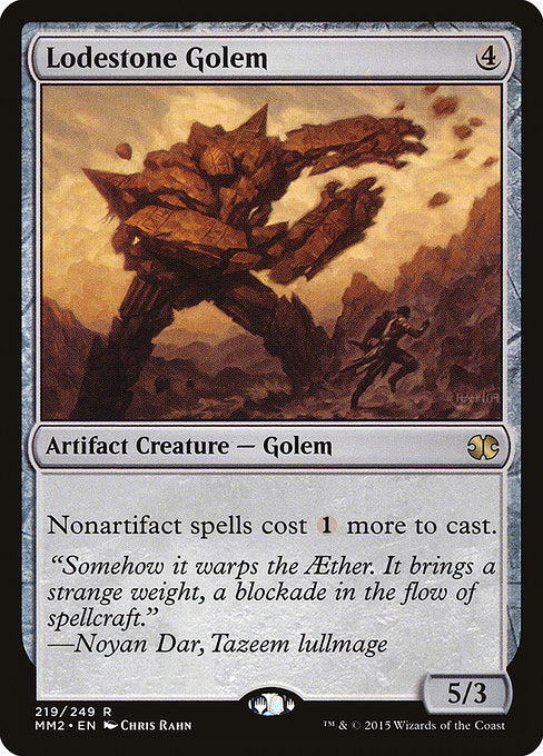 Lodestone Golem [Modern Masters 2015] | Galactic Gamez