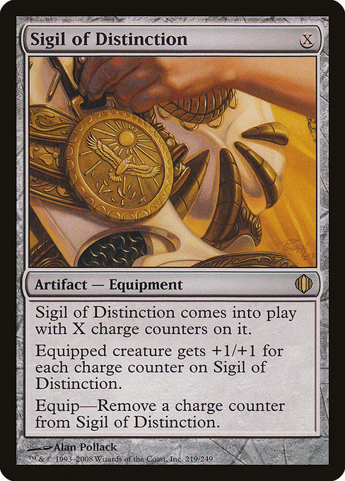 Sigil of Distinction [Shards of Alara] | Galactic Gamez