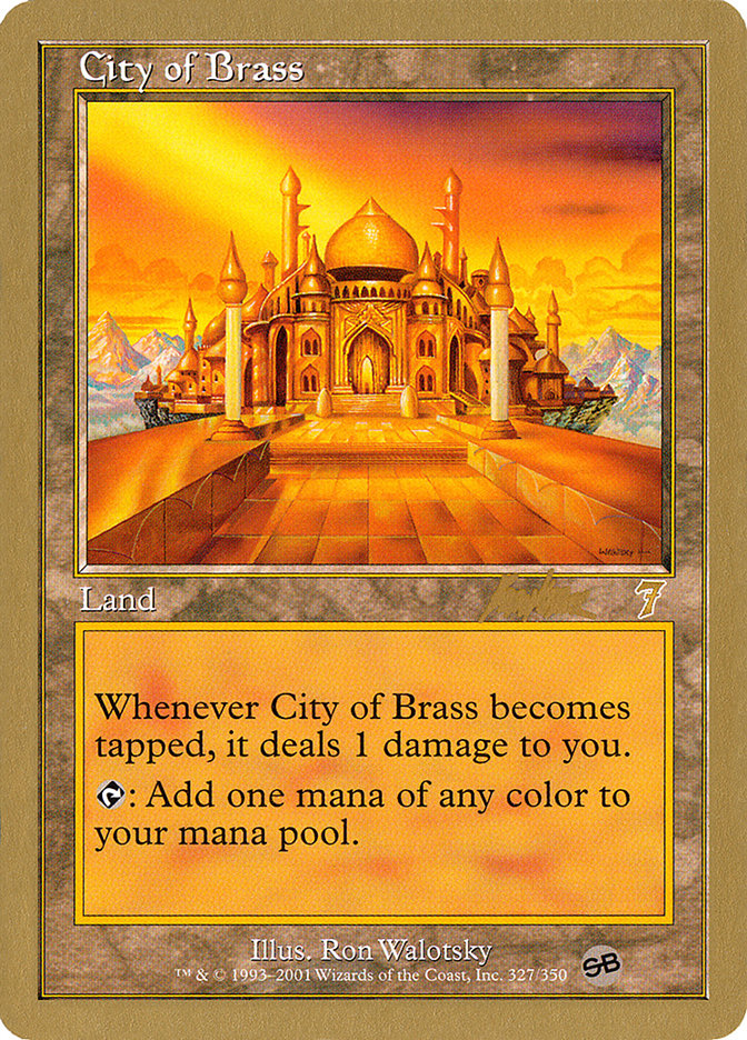 City of Brass (Brian Kibler) (SB) [World Championship Decks 2002] | Galactic Gamez
