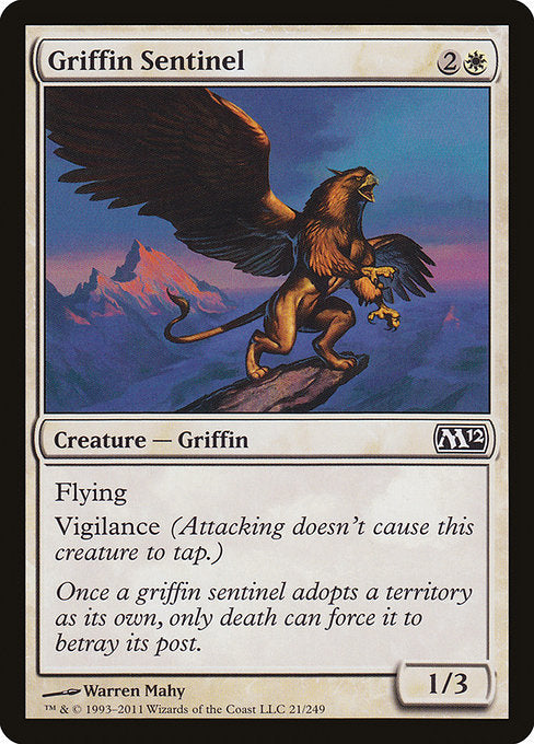 Griffin Sentinel [Magic 2012] | Galactic Gamez