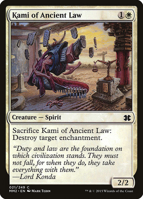 Kami of Ancient Law [Modern Masters 2015] | Galactic Gamez