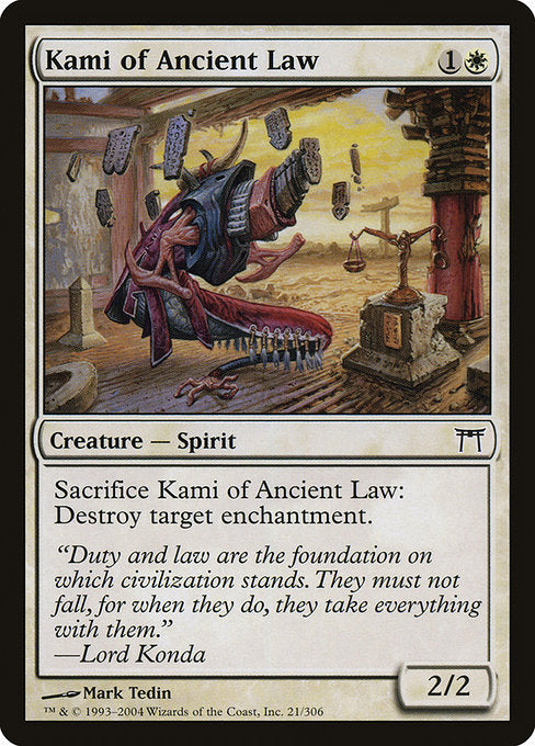 Kami of Ancient Law [Champions of Kamigawa] | Galactic Gamez