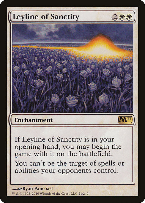 Leyline of Sanctity [Magic 2011] | Galactic Gamez