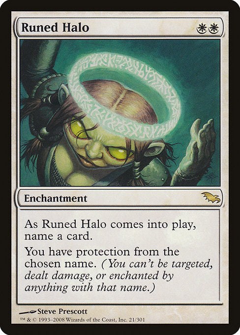 Runed Halo [Shadowmoor] | Galactic Gamez
