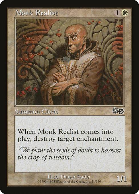 Monk Realist [Urza's Saga] | Galactic Gamez