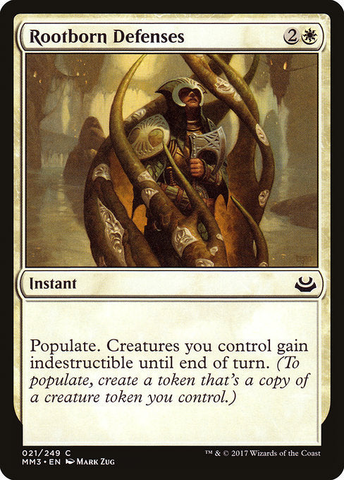 Rootborn Defenses [Modern Masters 2017] | Galactic Gamez