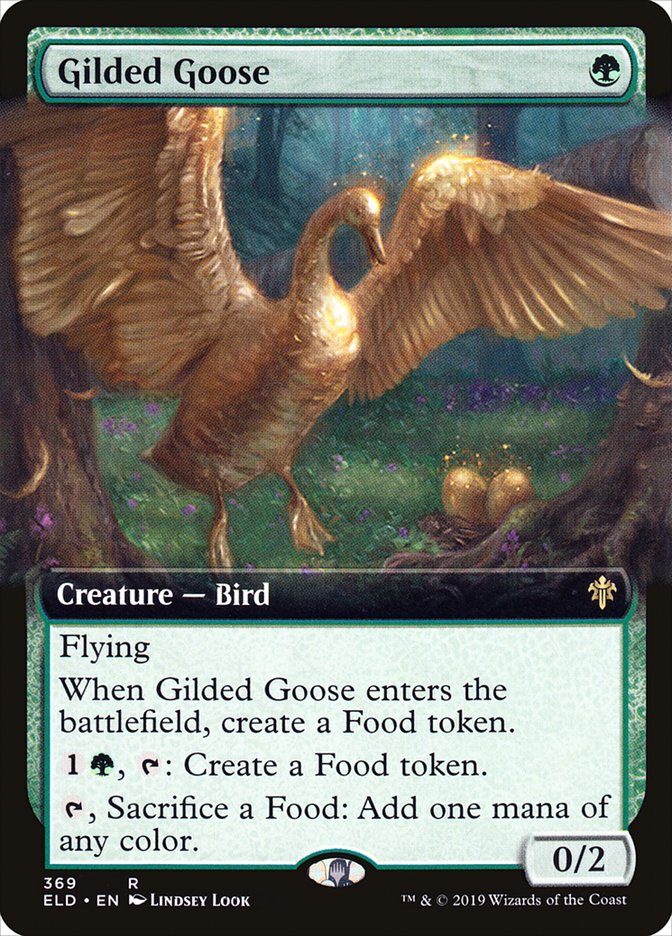 Gilded Goose (Extended Art) [Throne of Eldraine] | Galactic Gamez