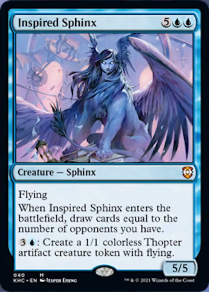 Inspired Sphinx [Kaldheim Commander] | Galactic Gamez