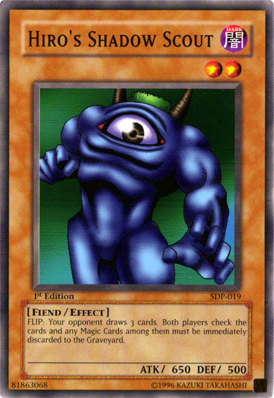 Hiro's Shadow Scout [SDP-019] Common | Galactic Gamez