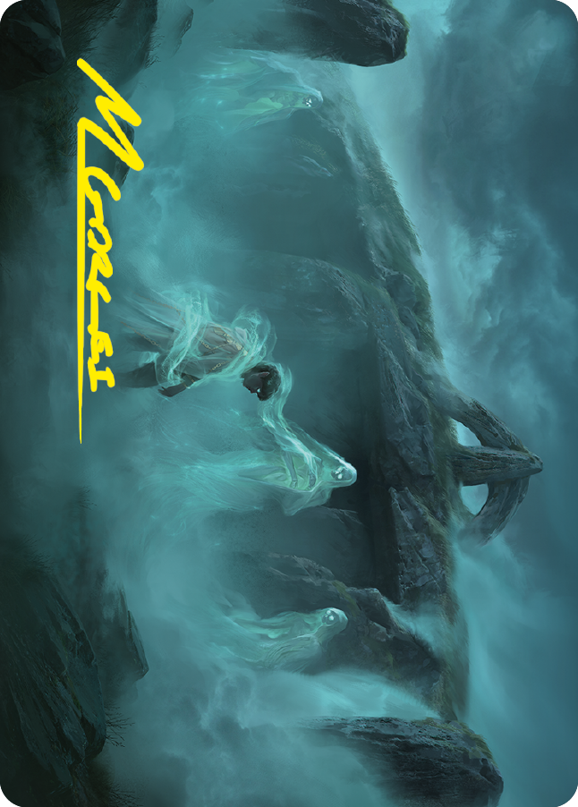 Fog on the Barrow-Downs Art Card (Gold-Stamped Signature) [The Lord of the Rings: Tales of Middle-earth Art Series] | Galactic Gamez