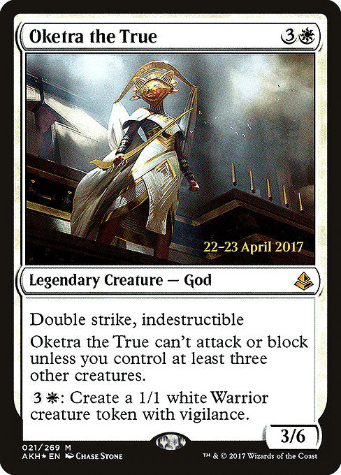 Oketra the True [Amonkhet Promos] | Galactic Gamez